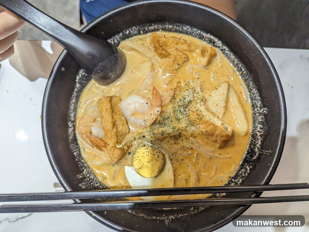 Creamy Ramen Bowl with Shrimp and Egg