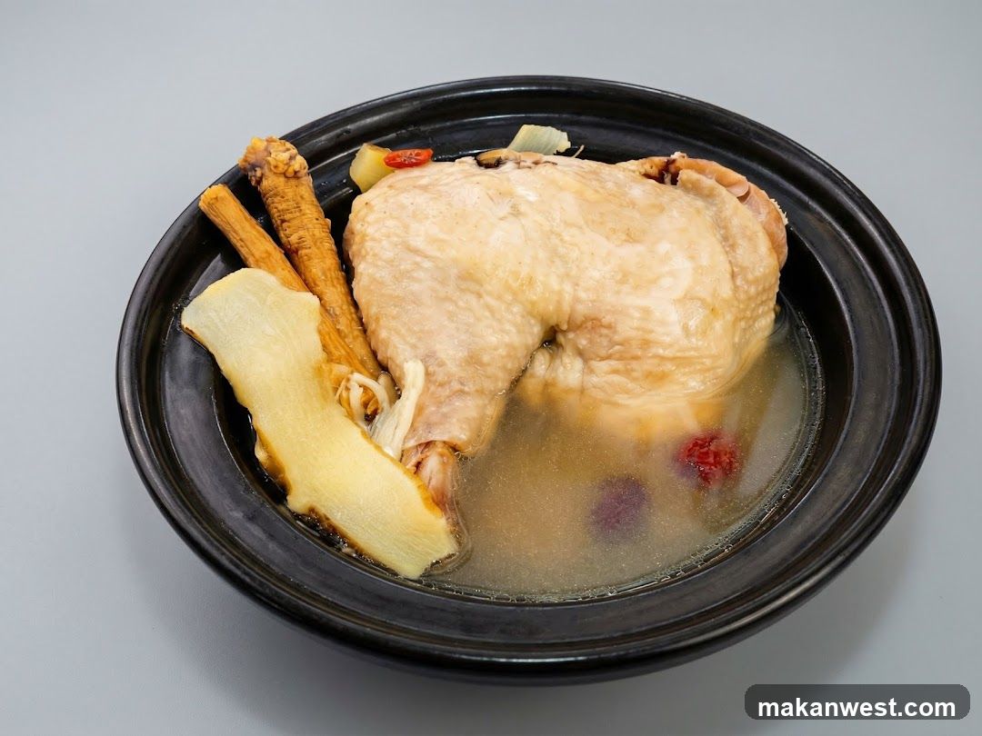 Chicken Soup with Herbs