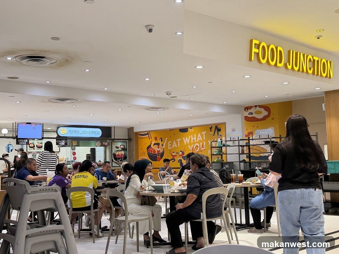 Food Court Interior Scene