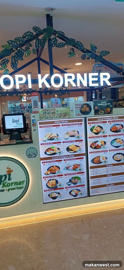 Kopi Korner Storefront Interior View