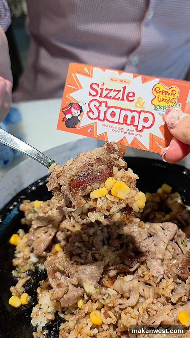 Sizzle & Stamp Rice Bowl