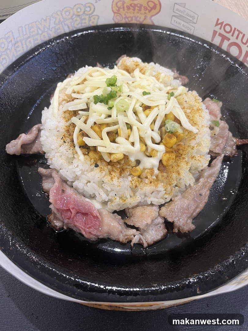 Cheese Rice Bowl with Meat