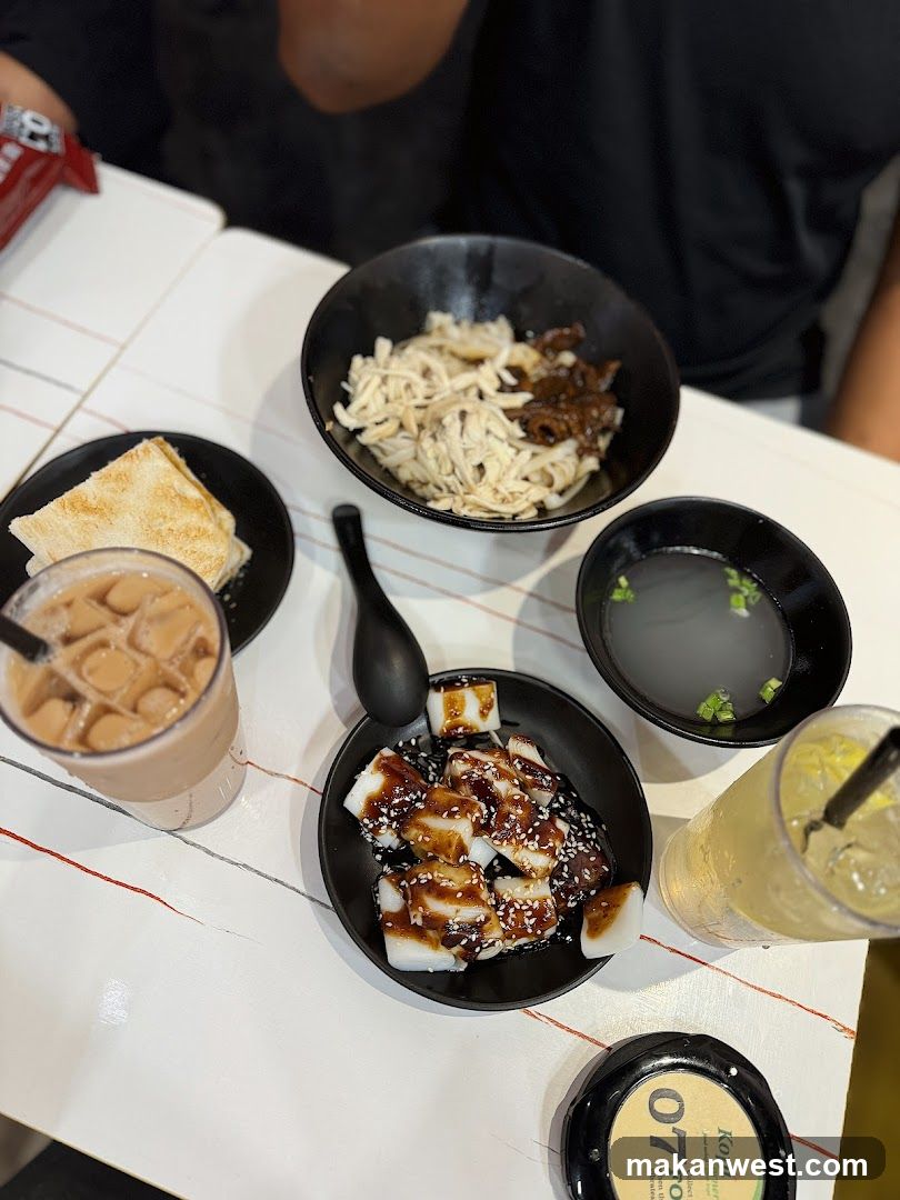 Food Table Spread