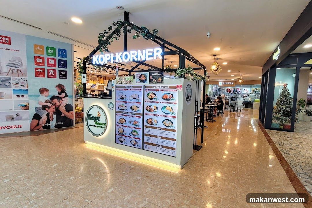 Kopi Korner Kiosk in Mall