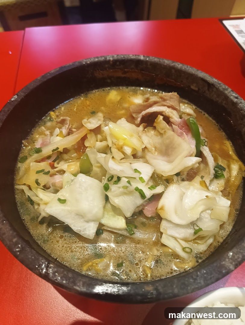 Stew in Stone Bowl
