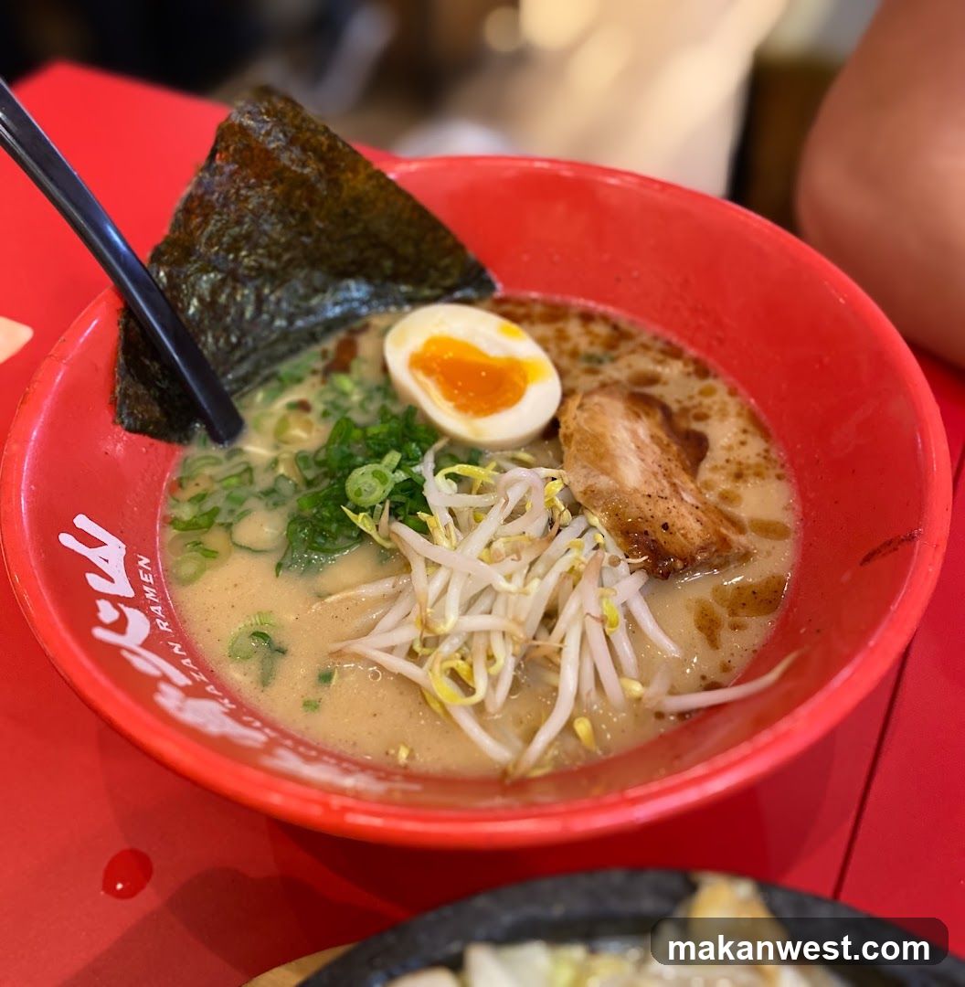 Ramen Bowl with Soy Sauce Broth