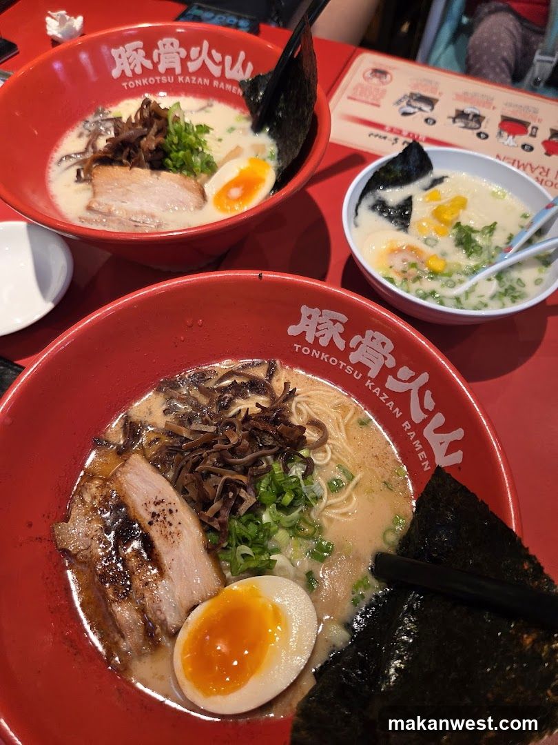 Ramen Bowl at Tonkotsu Kazan Ramen