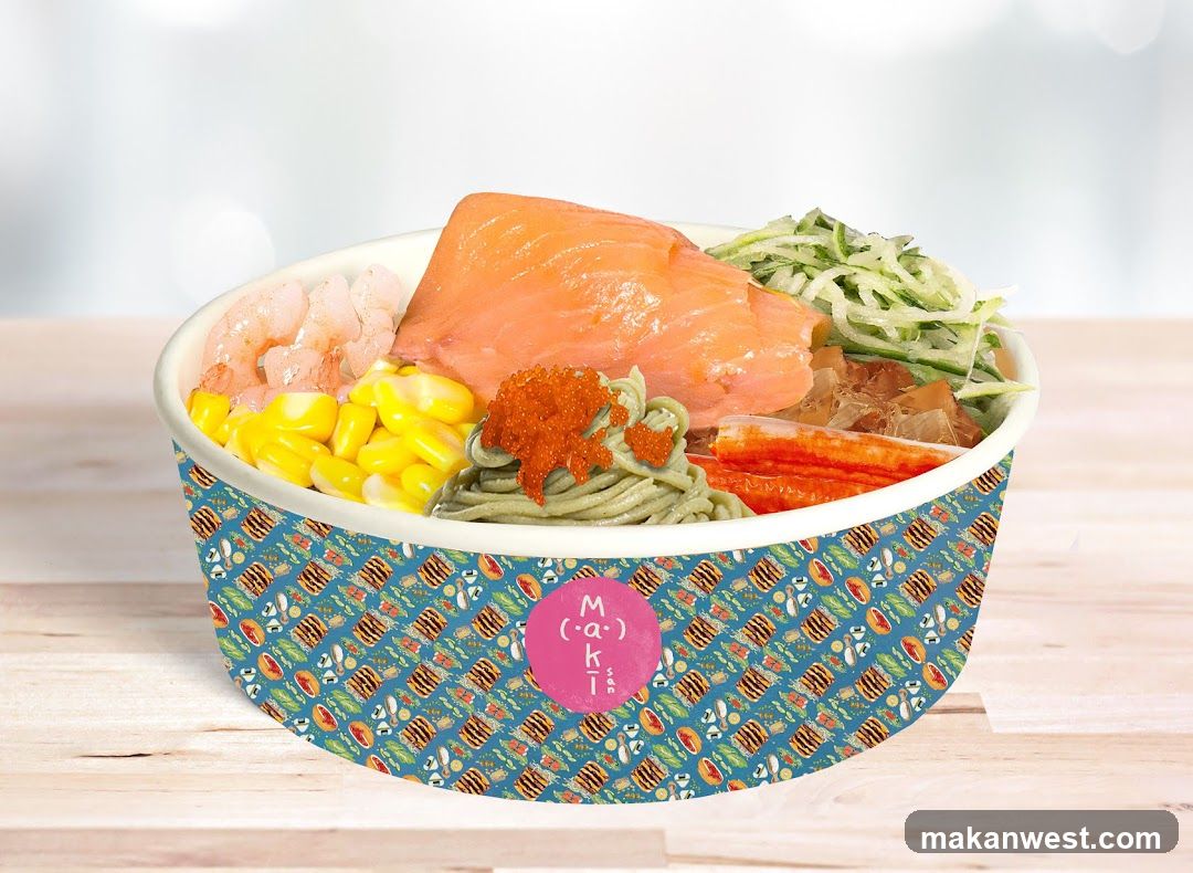 Salmon Bowl with Toppings