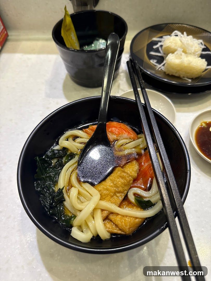 Udon Noodle Bowl with Side Dishes