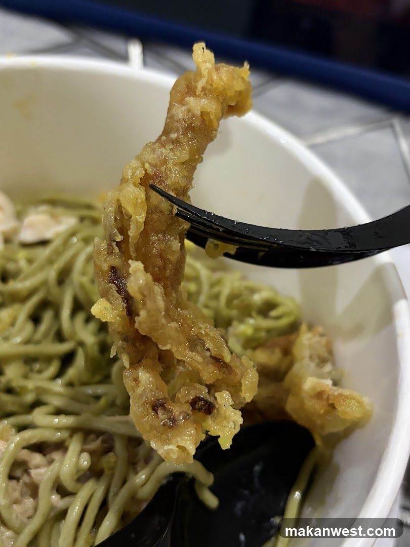Fried Tempura with Pasta