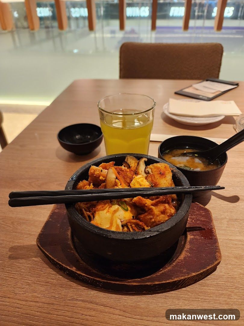 Dining Table with Korean Food