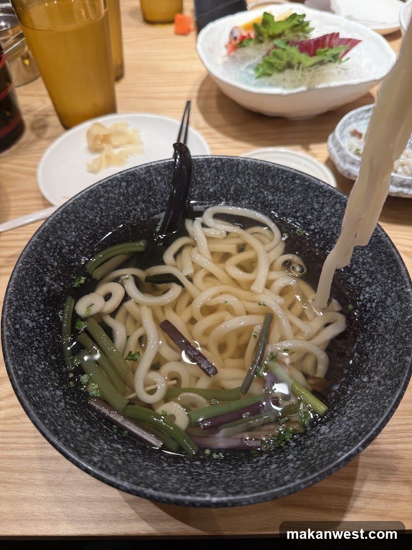 Udon Noodle Bowl with Vegetables