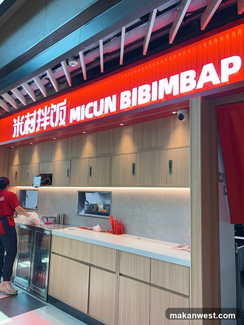 Food Service Counter Interior