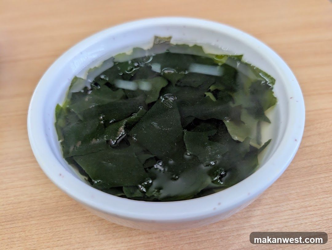 Seaweed Soup in Bowl