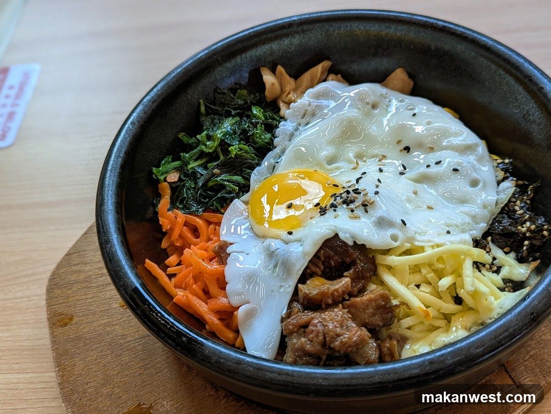 Bibimbap Bowl with Fried Egg