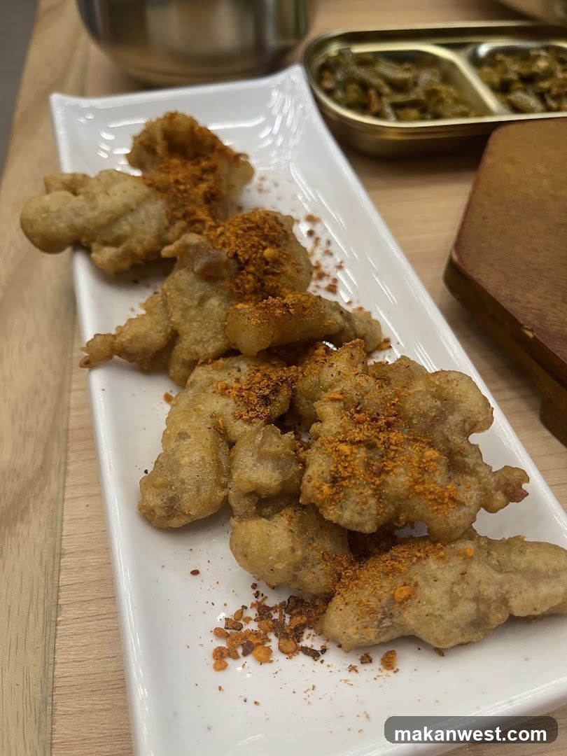 Fried Food with Seasoning