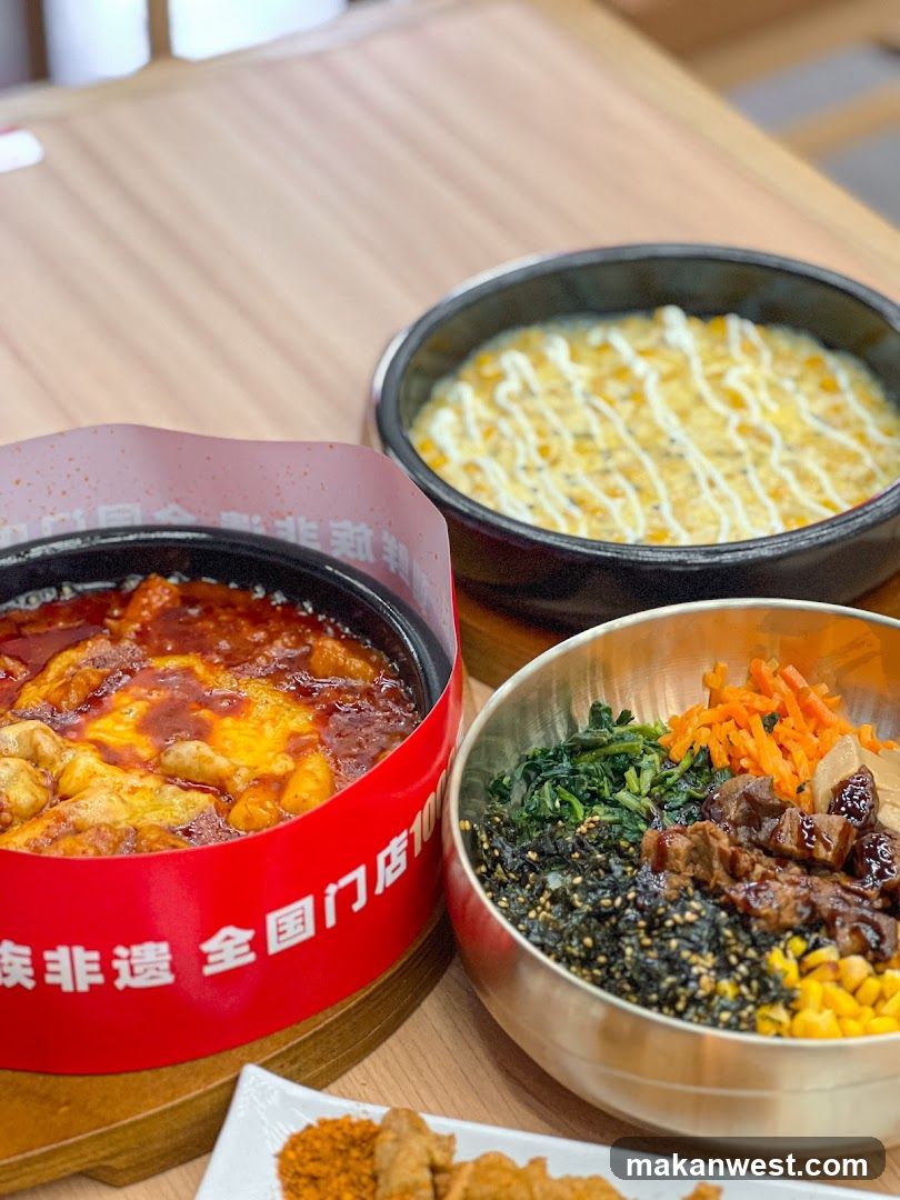 Korean-style meal set
