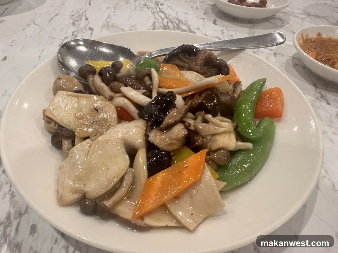 Mixed Mushroom and Vegetable Stir Fry