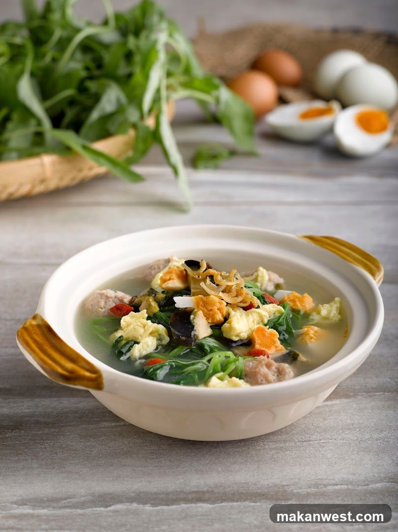 Vegetable and Egg Soup