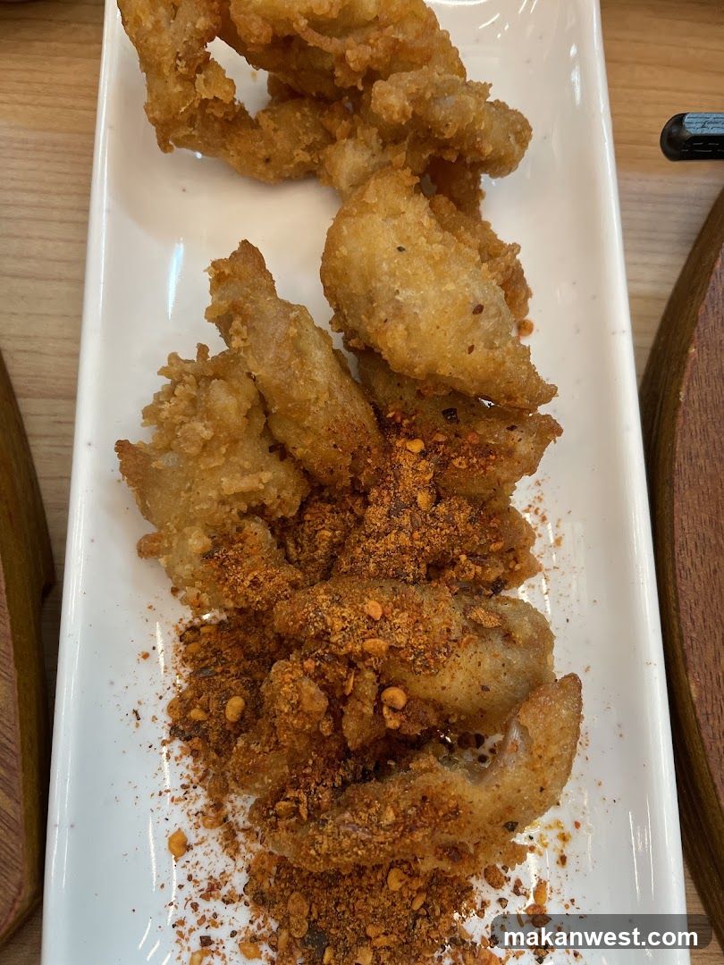 Fried Food with Seasoning