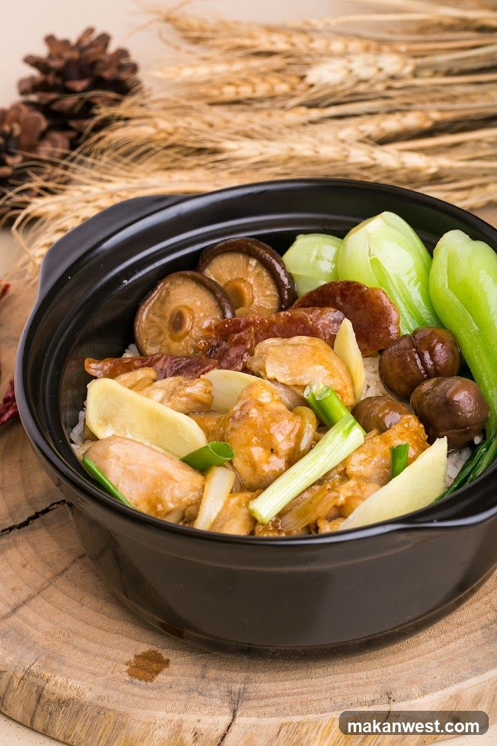 Stir-fried Chicken Rice Bowl
