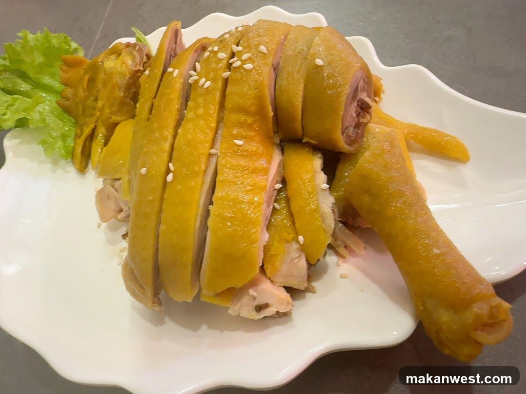 Sliced Chicken Dish