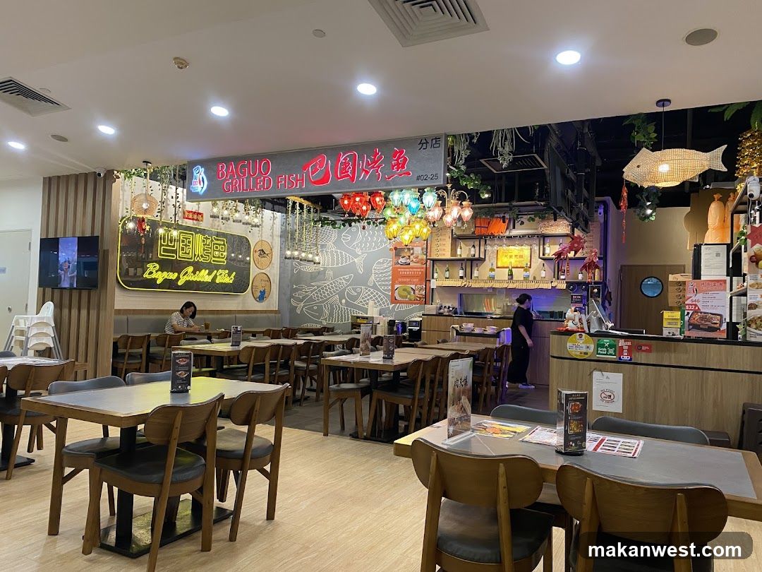 Baguio Grilled Fish Restaurant Interior