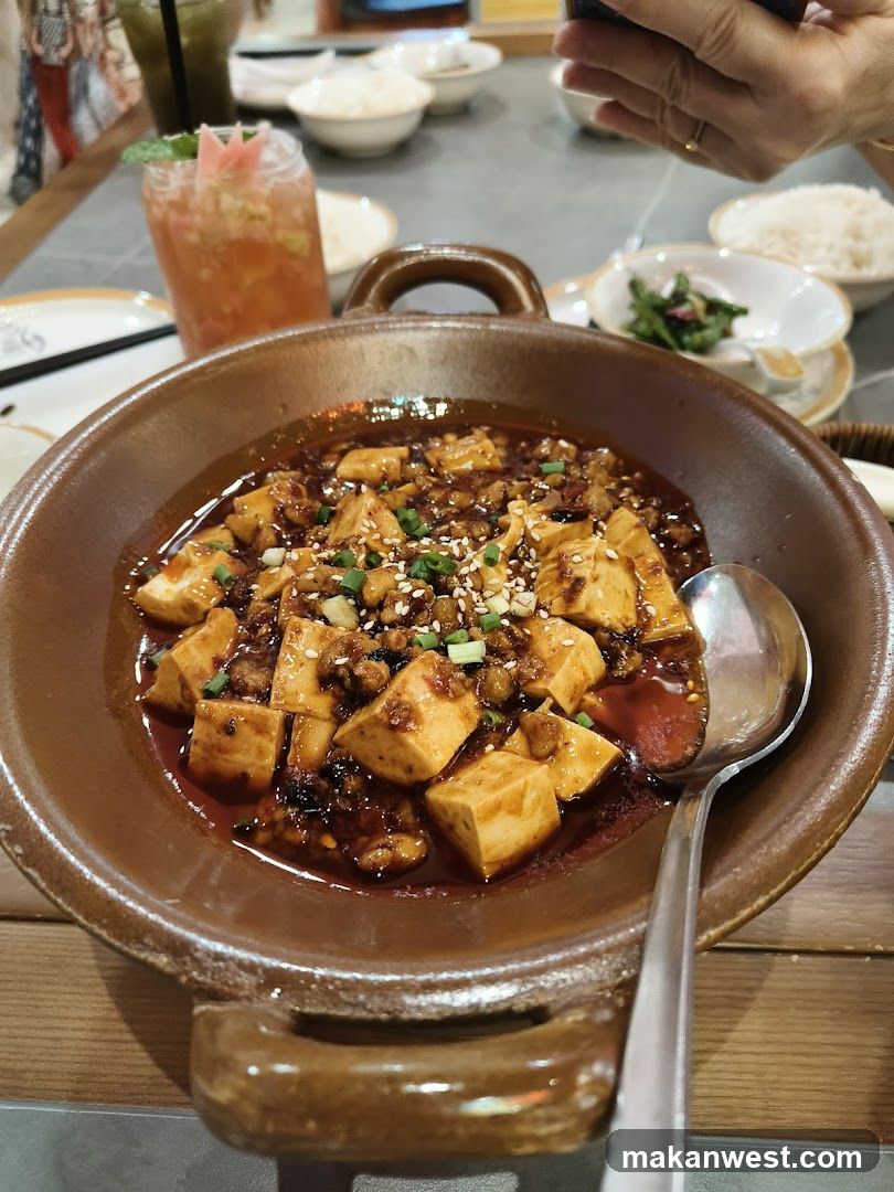 Spicy Tofu Dish in Clay Pot