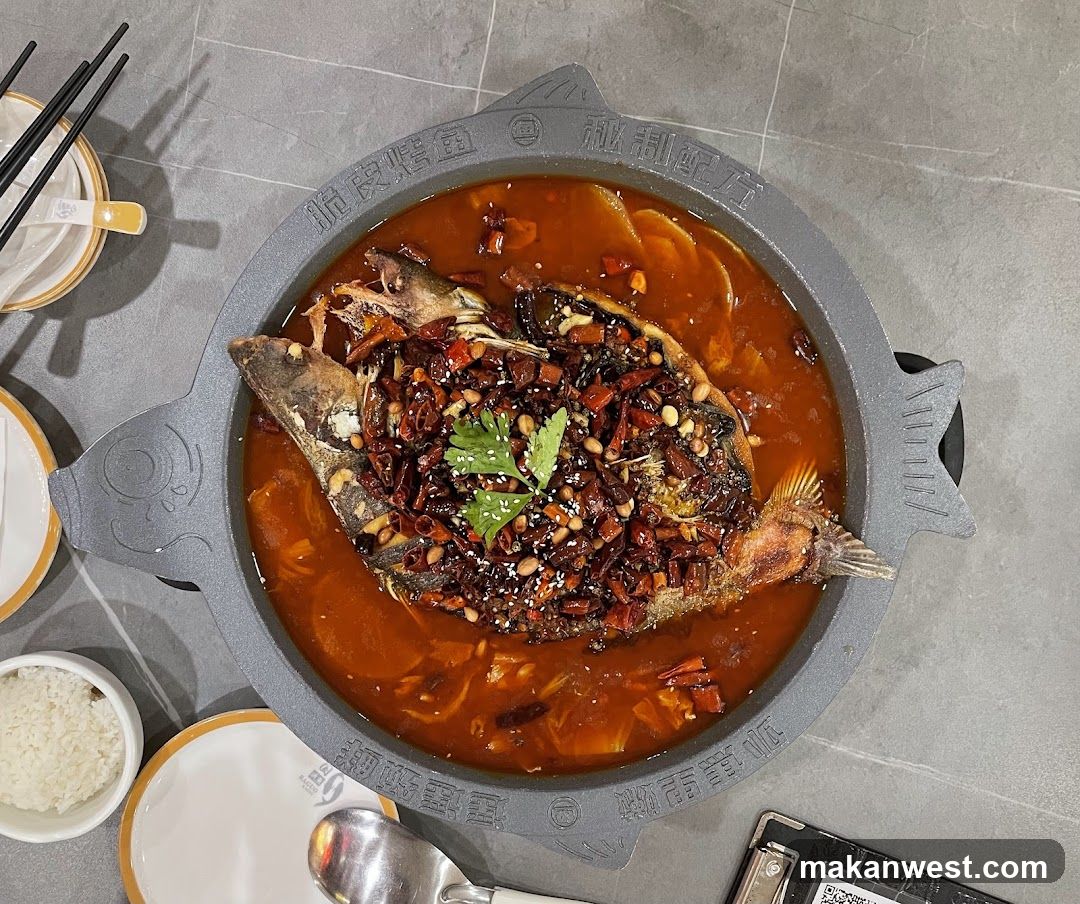 Spicy Fish Dish in Clay Pot