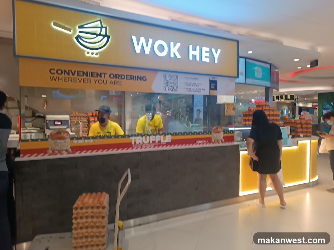 Wok Hey Food Stall Interior