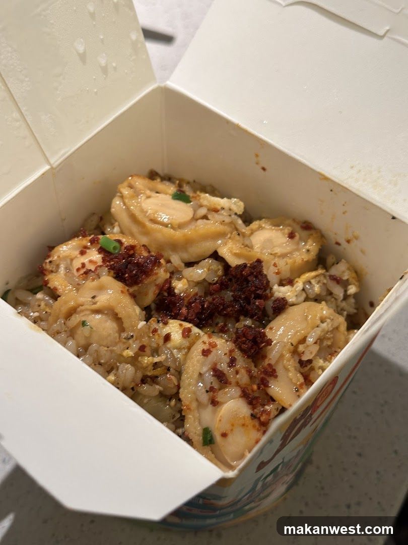 Seafood Fried Rice with Chili Oil
