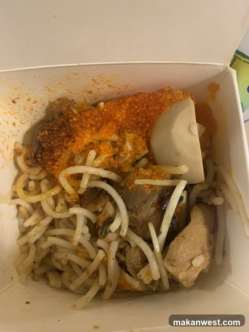Noodle Dish with Toppings