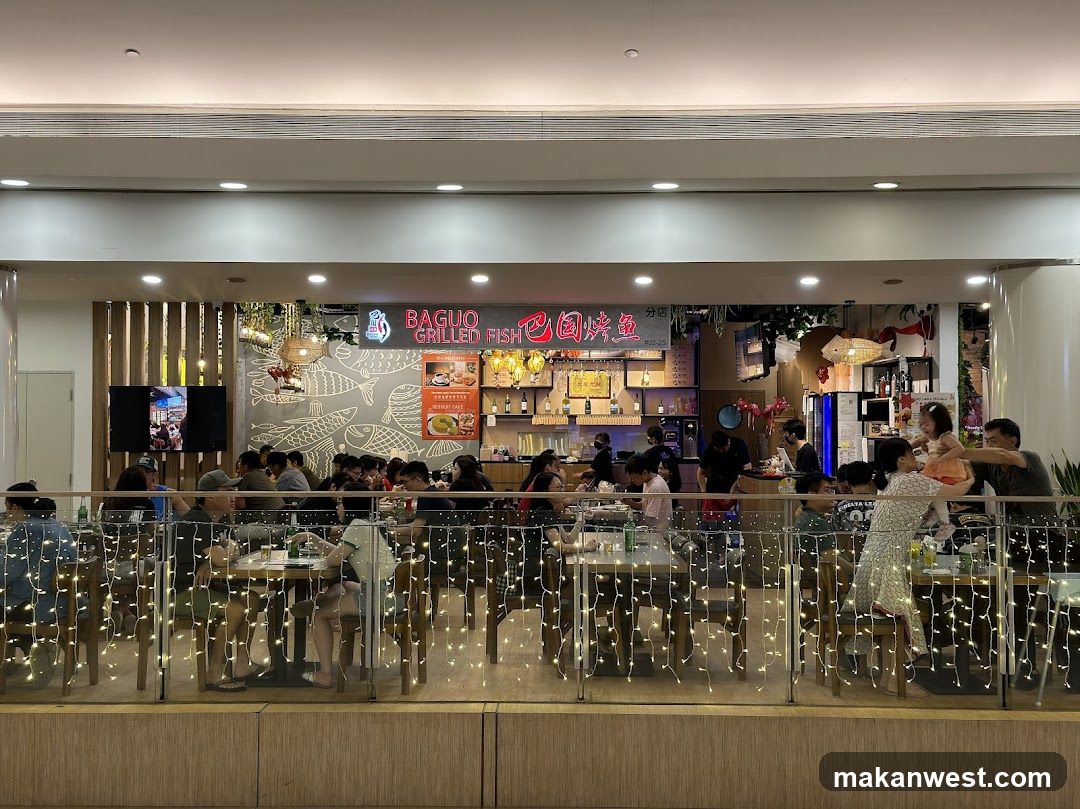 Baguio Grilled Fish Restaurant Interior