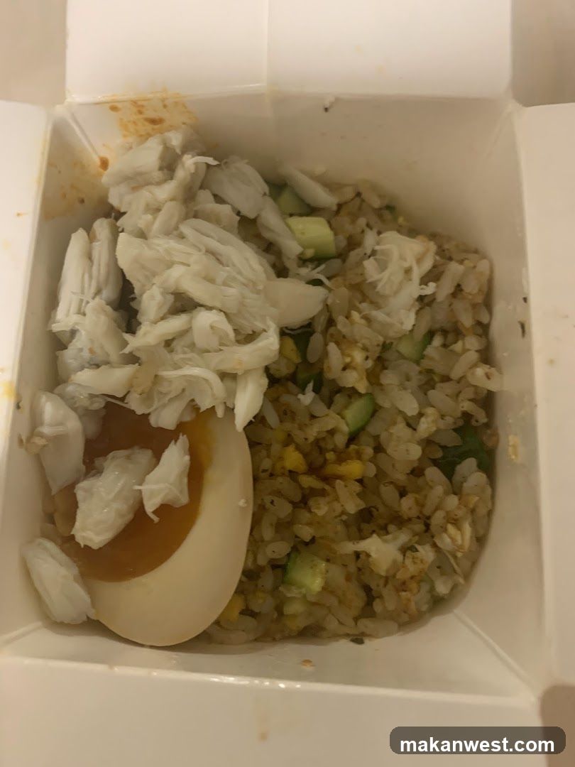 Fried Rice with Crab and Egg