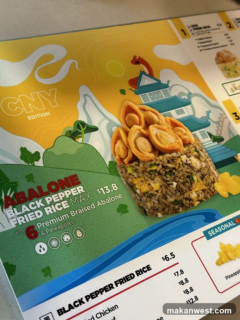 CNY Edition Menu Page