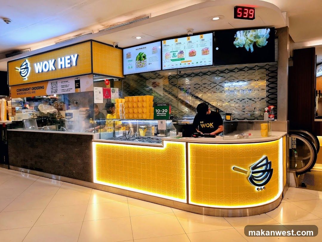Wok Hey Food Stall Interior