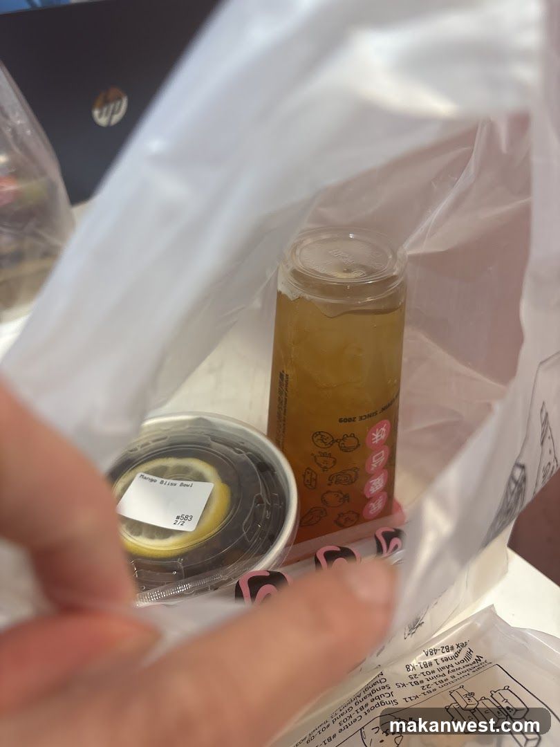 Takeout Bag Contents