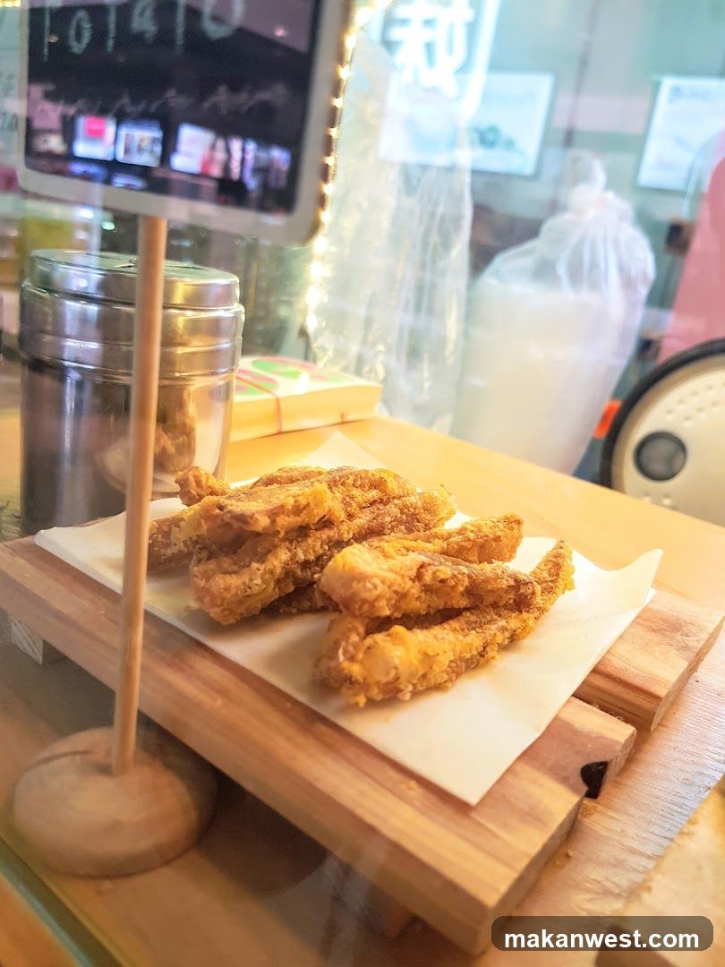 Fried Fish Display