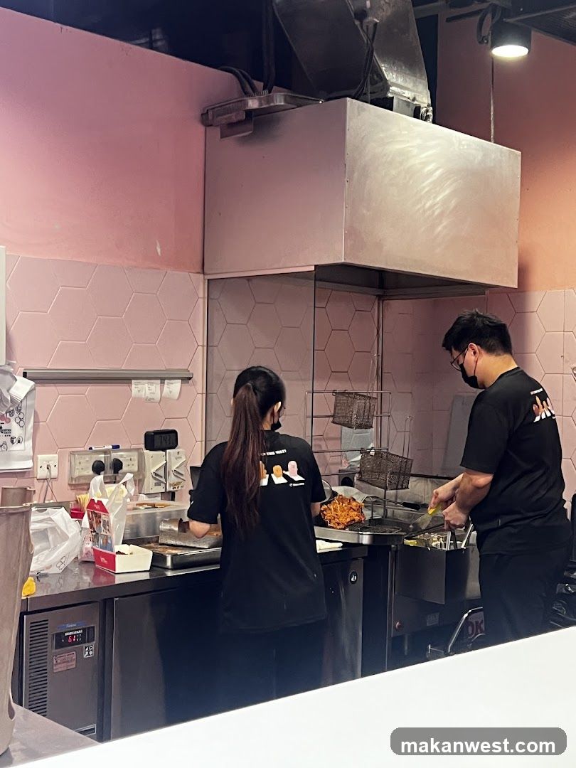 Kitchen Staff Cooking