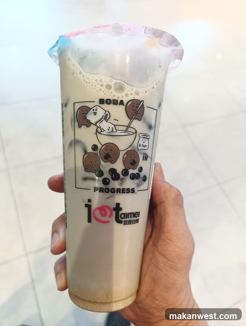 Boba Milk Tea Cup