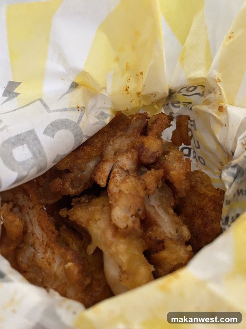 Fried Chicken in Paper Wrapper