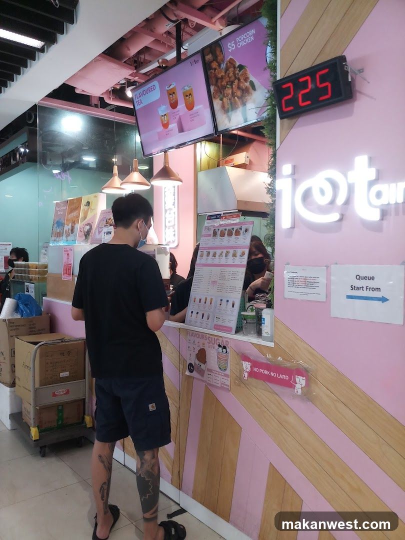 Food Stall Interior View
