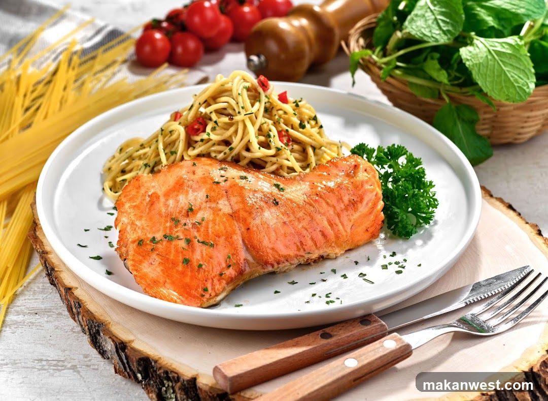 Salmon and Pasta Dish