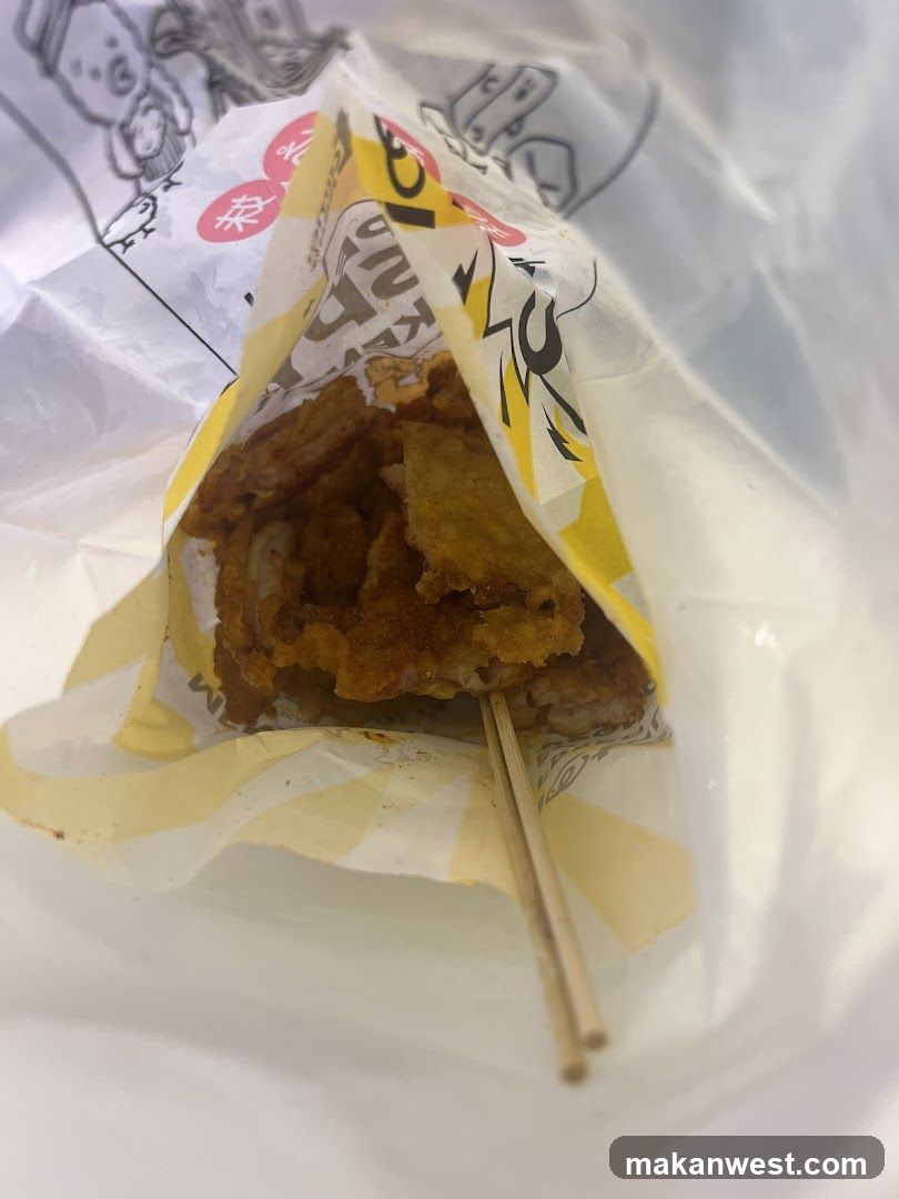 Fried Food in Packaging