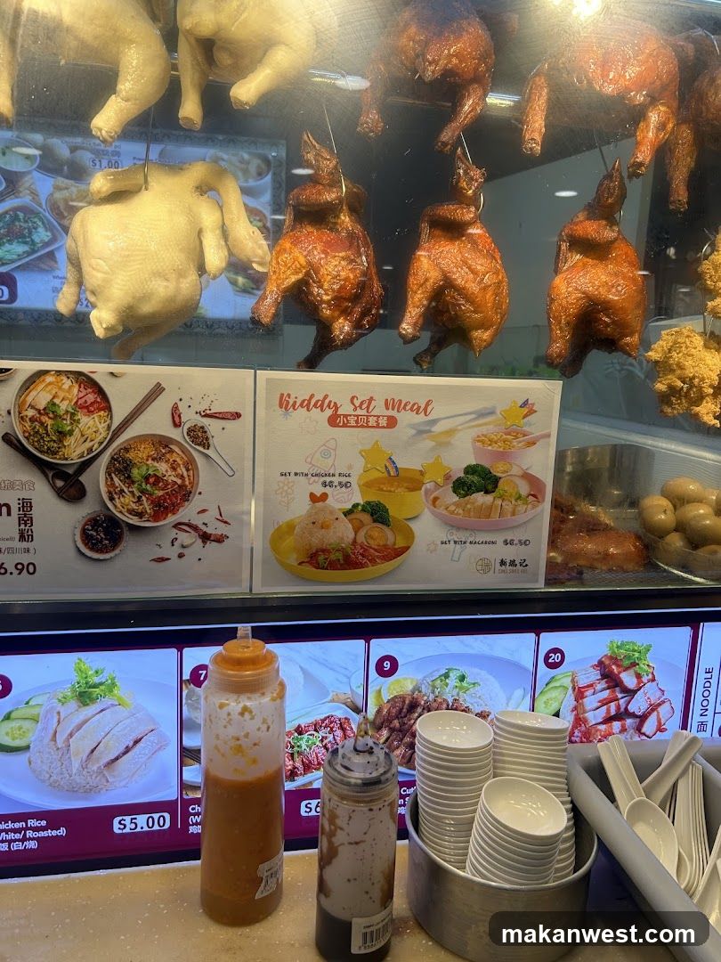 Hawker Stall Display