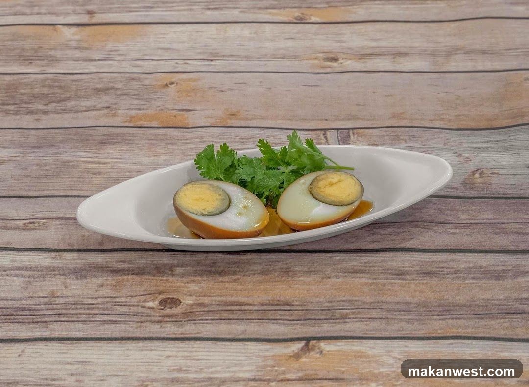 Boiled Eggs with Cilantro