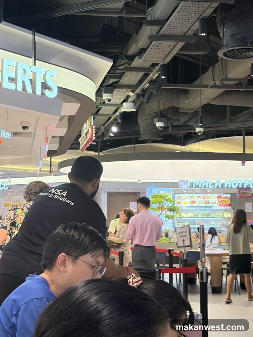 Food Court Interior Scene