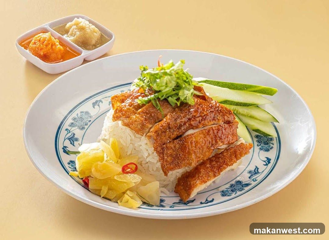 Roast Chicken Rice with Sides