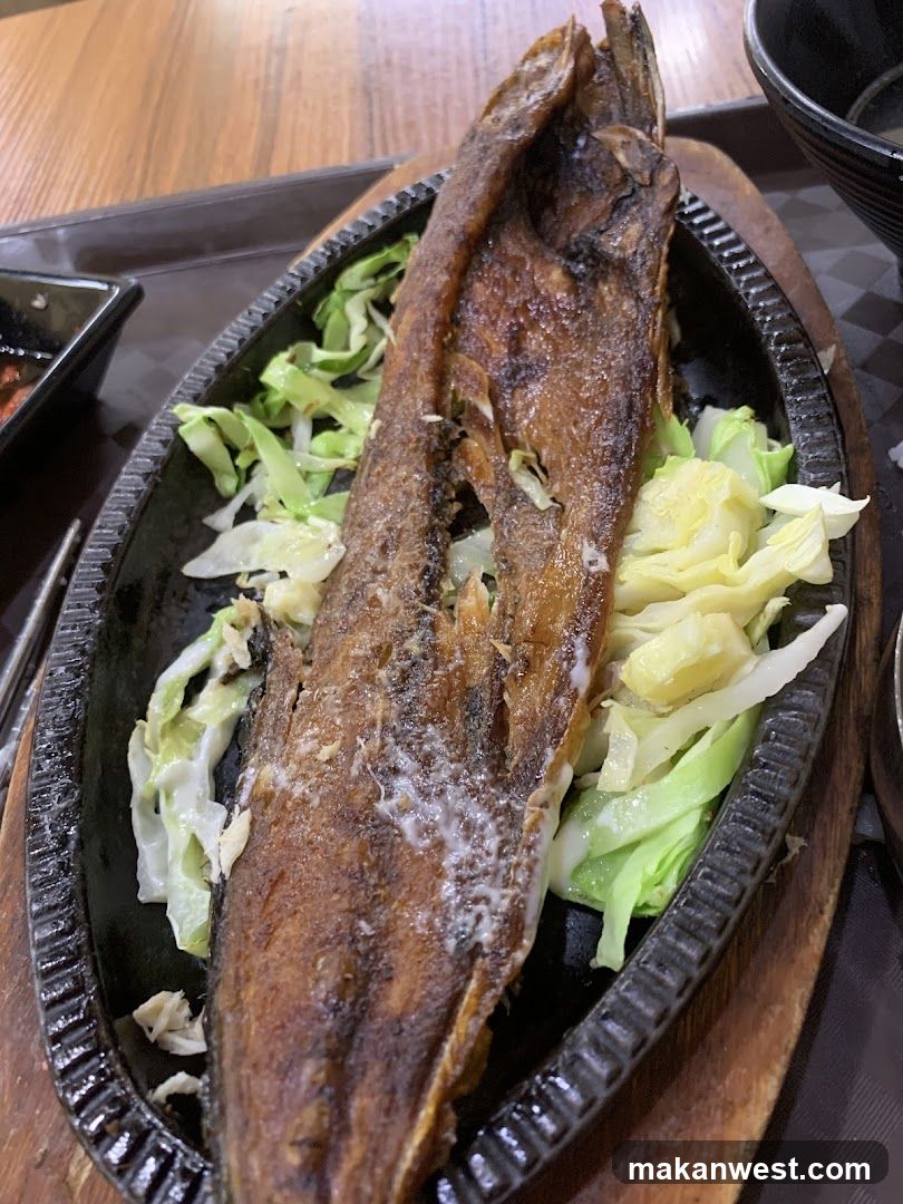 Fried Fish with Cabbage