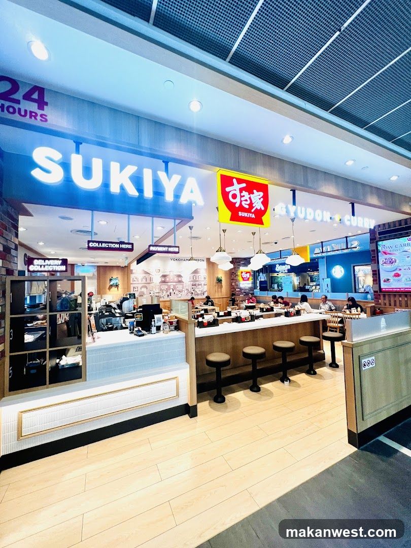 SUKIYA Restaurant Interior